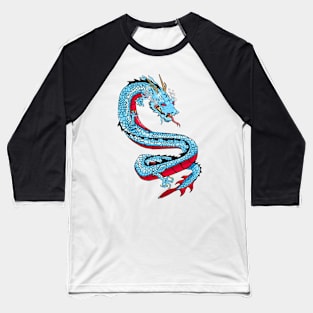 Winter Dragon Baseball T-Shirt